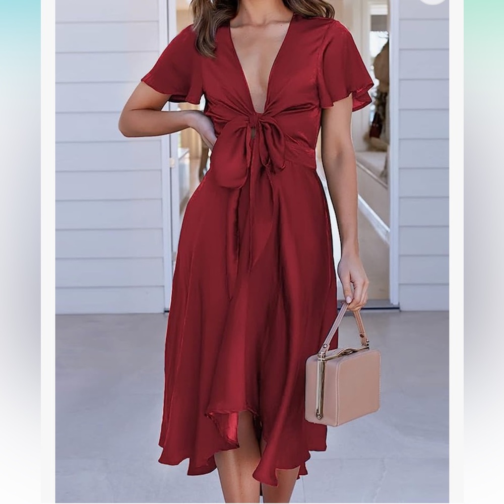 Satin Dress